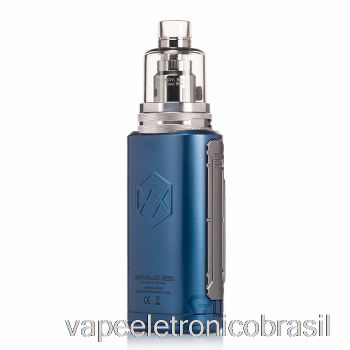 Vape Recarregável Freemax Maxus Max 168w Starter Kit Azul